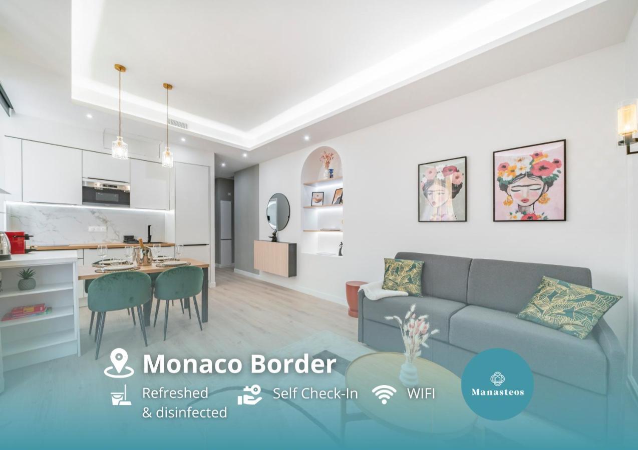 2Mn Monaco - Luxueux Appartement Renove - As Beausoleil Extérieur photo
